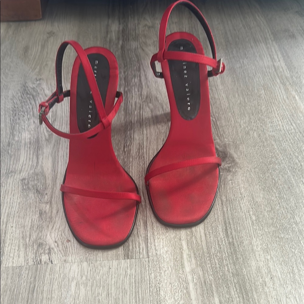 Martinez Valero Red Women's Sandals